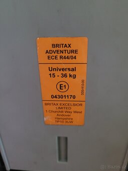 Dětská autosedačka Römer: 15 - 36 kg - 5
