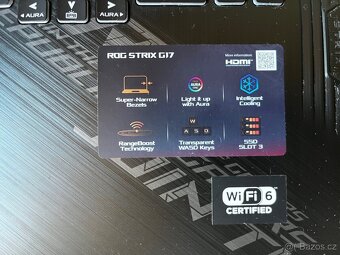 Herní notebook ASUS ROG Strix G17 - 5