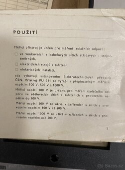 Tranzistorový měřič izolačních odporů - 5