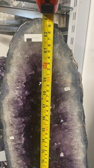 Ametystová geoda 118,7 kg výška 160cm – Luxusní katedrála - 5