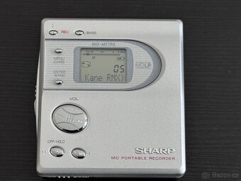 SHARP MD‑MT190H MD Walkman MiniDisc přehrávač/rekordér - 5
