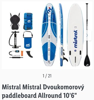 Padlerboard a kajak v jednom Mistral - 5