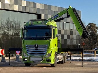 Mercedes-Benz Actros - 6x2 – Valník/Plato + HR-HMF 3220 K7 – - 5