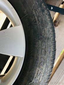15" letní ALU Škoda 5x112 205/60/15 - 5