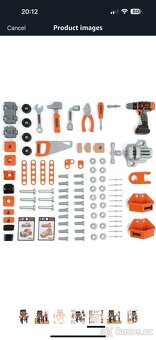 Dětská sada nářadí - Black+Decker (79x 34x103cm) - 5