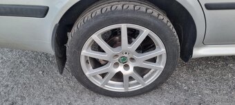Alu Spider 17"5x100 letní pneu 225/45/17 - 5