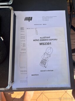 Klešťový měřič zemního odporu(MASTECH) - 5