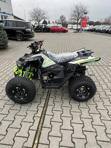 Dětská čtyřkolka FUN 125cc 3G8 - zeleno černá - 5