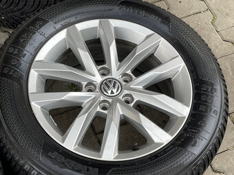Alu kola 5x112 original Volkswagen Passat B8 215/60 R16 zima - 5