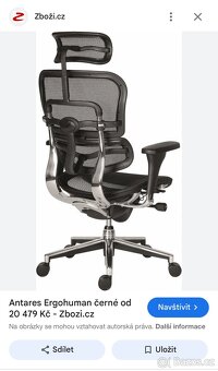 kancelářská židle Antares Ergohuman - 5