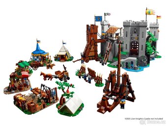 Lego Bricklink siege encampment - 5