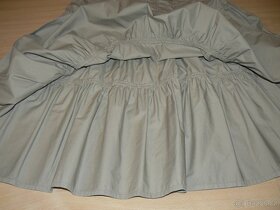 Dámská plátěná sukně šedá - vel. L /42-44/- SLEVA - 5