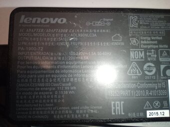 ZDROJ K NOTEBOOKU LENOVO - 90W - 5