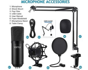 YOTTO USB mikrofonní sada - 5