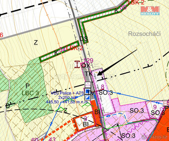 Prodej pozemku k bydlení, 4291 m², Police u Valašského Meziř - 5