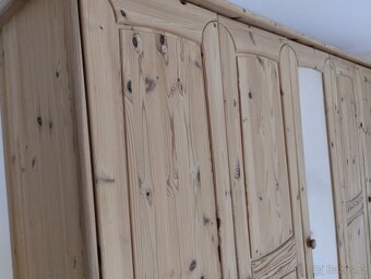 Šatní skříň 260x60x220 cm - borovice - 5