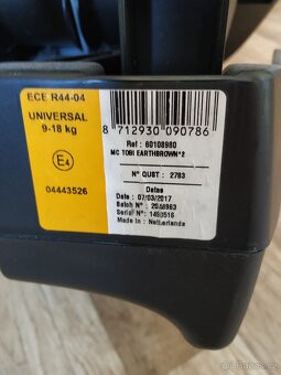 Autosedačka Maxi cosi Tobi, 9-18kg - 5