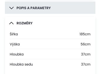 Postel 180x200 + lavice s úložným prostorem - 5