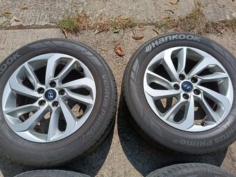 Hyundai Tucson - alu 7x17 et51. + čidla + letní 225/60/17 - 5
