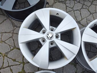 16"alu sada Velorum 5x112 origo Škoda Octavia 3 Golf 7 Leon - 5