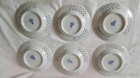 Cibulák dezertní souprava - talíře prolamované I.Tř. - 5