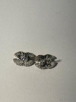 💘 VALENTÝNSKÝ DÁREK – CHANEL CC NÁUŠNICE S KRYSTALY 💎 - 5