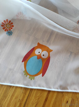 Dětská velká záclona - TOP stav - 5