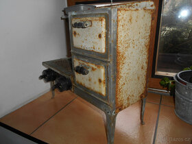 KAMÍNKA - STAROŽITNOST - STARÁ HRAČKA PRO DĚTI - 5