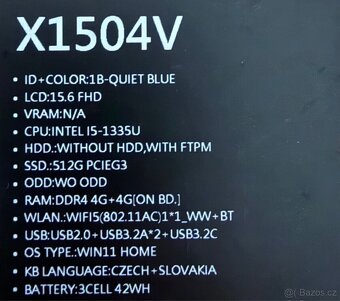 ASIS Vivobook 15 - 5