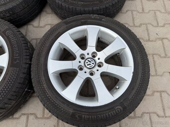 4x al kola 5x120 + pneu letní 215/60 R17C - 5