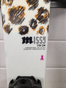 Freestyle / freeride lyze K2 Missy, twin tip, 119 cm - 5