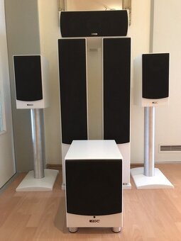 Canton Chrono 5.1 SET WEISS 2x 509.2 DC - 2x 503.2 - 1 x 505 - 5