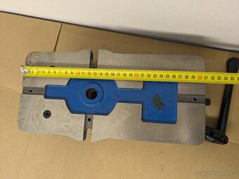 Strojní svěrák čelisti 100mm rozevření 120mm - 5