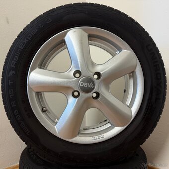 DACIA LOGAN/SANDERO 4x100 R15 ET40+LETNÍ 185/65R15 6/5mm - 5