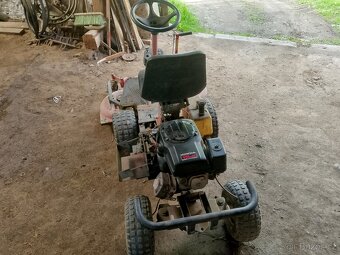 Zahradní traktor, rider, sekačka - 5