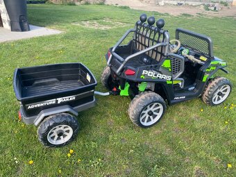 Peg Perégo Polaris Ranger RZR 24V + přívěs Adventure Trailer - 5