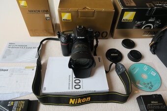 Prodám zrcadlovku Nikon D 7100 + objektiv 16-85 - 5