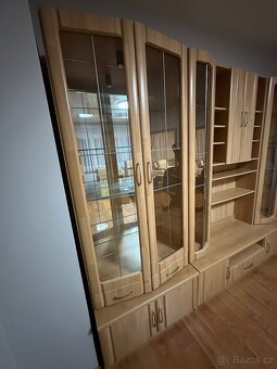 Obývací stěna z masivního buku - 5