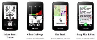 Bryton Rider S800 E-špičkový GPS cyklopočítač - 5