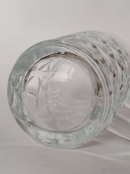 Retro půllitr, Jiří Brabec, stará pivní sklenice, pošta 75.- - 5