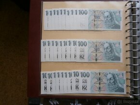 Velká sleva na komplet. sadu 100 Kč série M01-28 UNC - 5