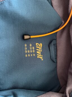 Dámská petrolejová turistická větrovka vel L lidl - 5