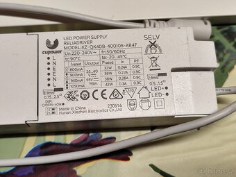 LED panel 40W 60x60cm stropní svítidlo - 5