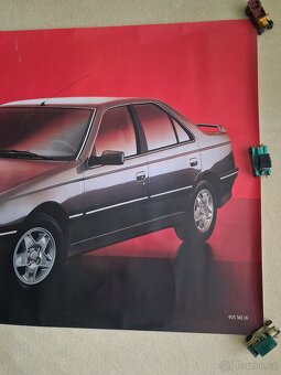 Peugeot 405 MI 16- PLAKAT - 5