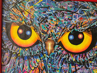 Originální obraz umělce z Peru (Cusco), rámovaný. - 5