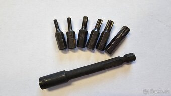 Sada bitů TORX 7- dílná výroba ČR - 5