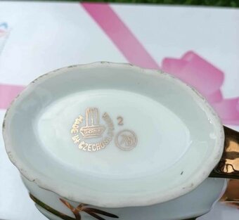 Retro značený porcelán - 5