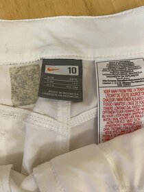 Bílé sportovní Capri kalhoty Nike vel. 38 - 5
