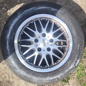 Sada alu kol DOTZ 15" 5x114,3 + Sava Intensa HP 195/65 R15 - 5