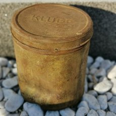 PRODÁM VELMI STAROU PLECHOVOU DÓZU- PLECHOVKU KLUGE - 5